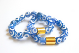 Blue Tibetan Agate Bracelet