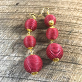 Crimson Bonbon Earrings